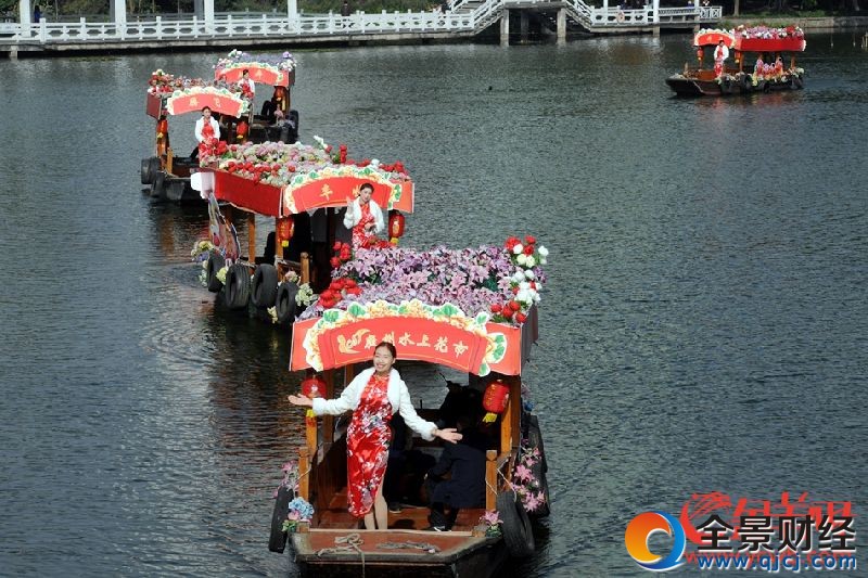 【網(wǎng)絡(luò)媒體走轉(zhuǎn)改】廣州荔灣水上花市開(kāi)埠